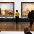 Londres. Los dos cuadros que se exponen en la Galería Nacional.