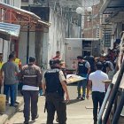 Quevedo. Personal de la policía realizó el levantamiento del cadáver.