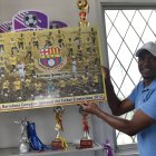 Jairo Campos es hincha de Barcelona, equipo en el que se formó de pequeño, y con el que también fue campeón en el año 2012.