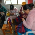 Conocimientos. Las socias de Texal han aprovechado los saberes ancestrales del tejido para crear prendas que ahora exportan a varios países.