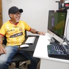 Alejandro Sánchez reviviendo la final entre Barcelona y Liga, luego de la que tuvo repercusión en redes sociales.