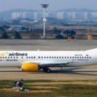 Aeropuerto.- Una de las naves de la aerolínea Turpial.