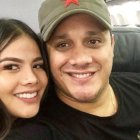 Carlos José con su expareja.