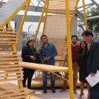 El aula itinerante puede ser ubicada en cualquier sitio.