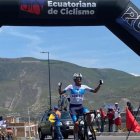 El ciclista Erik Pozo obtuvo dos coronas en el Campeonato nacional juvenil que se desarrolló en Ibarra