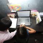 Momentos parecidos a la pandemia se vivió este lunes, cuando se optó por la virtualidad por miedo a salir de casa, pero esta vez por la inseguridad.