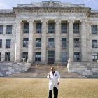 Cambridge. El edificio de la Harvard Medical School.