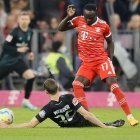 Sadio Mané, jugador de Senegal, se lesionó con su club, el Bayern Múnich.