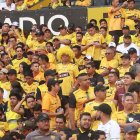 Los hinchas de Barcelona estarán ubicados en una de las generales del estadio Gonzalo Pozo Ripalda.