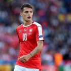 Granit Xhaka jugará su tercer mundial con Suiza, luego de estar en Brasil 2014 y Rusia 2018.