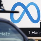 Se ve un cartel de Meta en la sede de Meta Platforms Inc., anteriormente llamada Facebook, Inc., en Menlo Park, California.