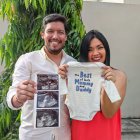 Titi con su esposo Efrén.