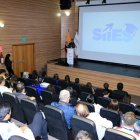 Las autoridades de las instituciones educativas y los entes rectores de la educación superior asistieron a la presentación del SIEES en Quito, este 9 de noviembre