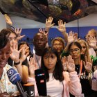 La india Licypriya Kangujam tiene tan solo 11 años pero empezó su trayectoria como activista medioambiental hace cuatro, cuando asistió por primera vez a una conferencia sobre desastres naturales de la ONU en Mongolia