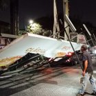 Hecho. Hace pocos días se ejecutó un operativo para el retiro de vallas.