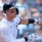 Aaron Judge, destacado beisbolista de los Yankees de Nueva York.