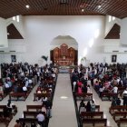 Actividad. El sábado pasado se cumplió el matrimonio colectivo.