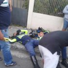 Sitio. La persecución culminó en las calles Bogotá y Francisco Segura, en el sur de la ciudad.