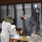 Defensa. Marcelo Ron defiende al excontralor Pablo Celi de la Torre.