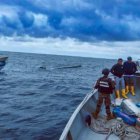 Bukele indicó que la tripulación de ecuatorianos intentó hundir la embarcación en alta mar.