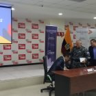 Autoridades de los ministerios de Educación y del Interior participaron en la rueda de prensa sobre el plan Escuelas Seguras.