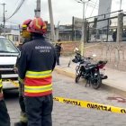 Escena. Los bomberos atendieron a las víctimas y las trasladaron a diferentes casas de salud.