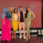 Con Jasú, Wendy Rosillo y Jorge Heredia.