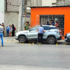 En el sitio, agentes policiales encontraron 19 indicios balísticos.