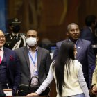 Posición. El bloque correísta votó por la exclusión de tres de los siete consejeros del CPCCS del juicio político.