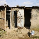 Baños públicos en una fotografía de archivo.