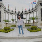 Durante su segunda visita a la ciudad.