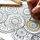 Pintar ayuda a mente la mente ocupada