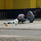 El cabo de Policía David Guadalupe recibió al menos cinco disparos