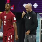 Félix Sánchez en la cita mundialista.