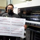 Las primeras papeletas que se empezaron a imprimir son las de hombres para el Consejo de Participación.