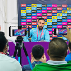 Hernán Galíndez se mostró optimista previo al partido de Ecuador frente a Países Bajos