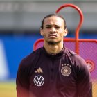 Leroy Sané no terminó la última práctica con Alemania y será baja para el debut contra Japón.