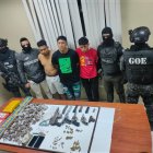 La detención de los sospechosos se produjo durante un operativo de control de la Policía.