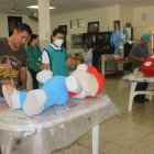 Destrezas. La elaboración de los monigotes ahí inició en julio pasado.