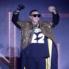 El cantante puertoriqueño Daddy Yankee se presenta en un concierto de su gira “La Ultima Vuelta World Tour Legendaddy", en una fotografía de archivo.