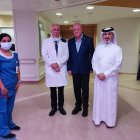 El vicepresidente Borrero visitó un hospital entre otras actividades desarrolladas en Catar.