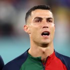 Cristiano Ronaldo llora en el partido inaugural de Portugal vs Ghana