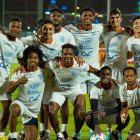 Los jugadores de la Tricolor, con el ánimo por lo alto antes del duelo frente a Países Bajos.
dadadasdsad / efed