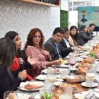 Socialización. Los pormenores de la feria se conocieron en un desayuno.