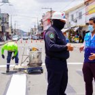 Acciones. Para el control se inició el pintado de varias calles.