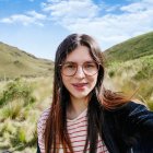 La escritora lojana Andrea Rojas Vásquez