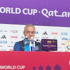 Gustavo Alfaro durante la rueda de prensa.