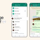 magen facilitada por WhatsApp, que empezará a desplegar la funcionalidad de "Message Yourself". EFE