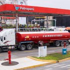Estación.- Una de las gasolineras de PetroPerú.