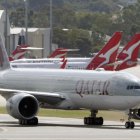 Un avión de Qatar Airways, en una fotografía de archivo